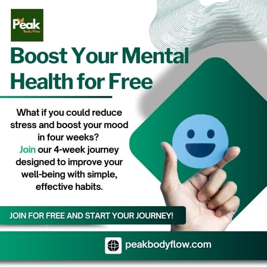 Boost Your Mental Health with PeakBodyFlow's Free 4-Week Challenge